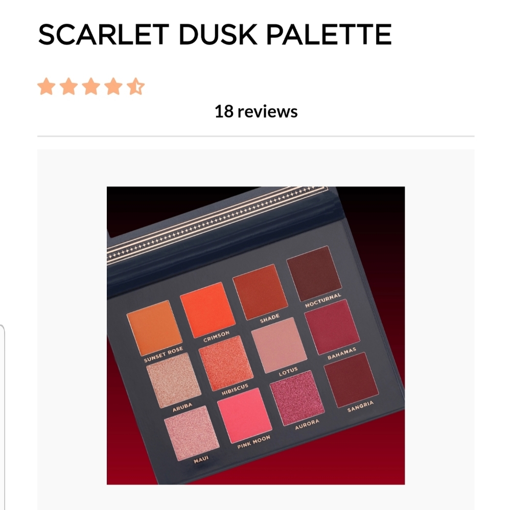 ACE BEAUTĒ SCARLET DUSK